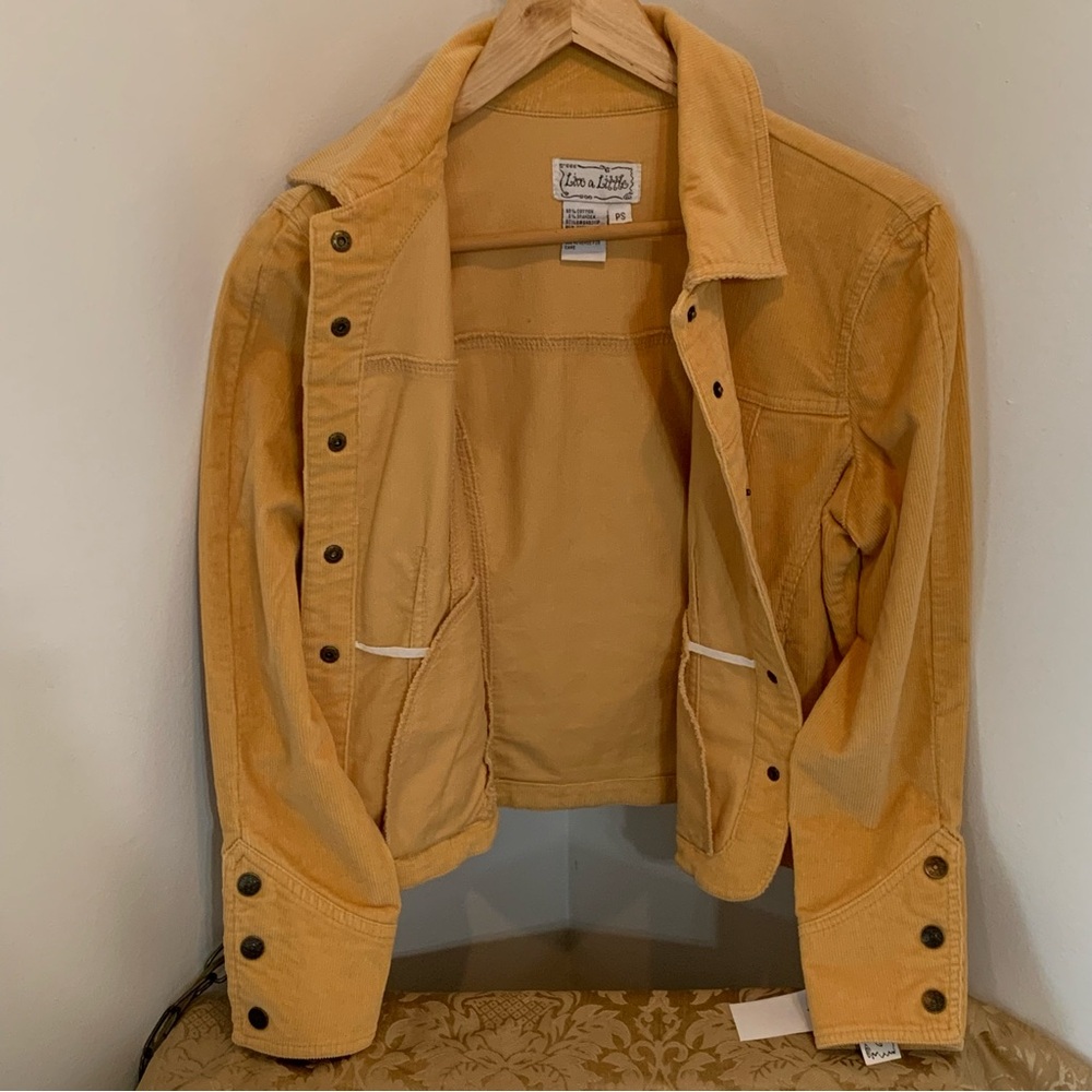 *NWT* Live a Little Corduroy Jacket - Picture 10 of 11